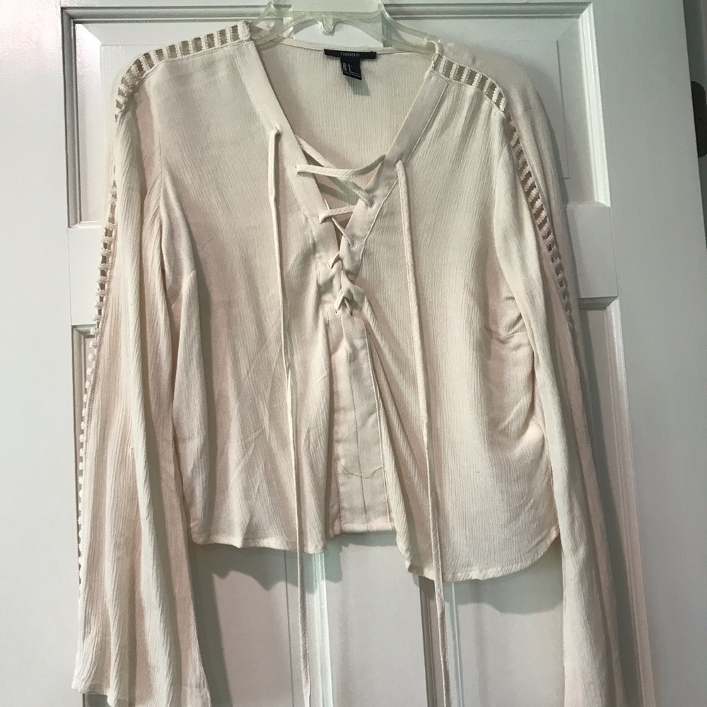 Forever 21 Cropped at the waist shirt